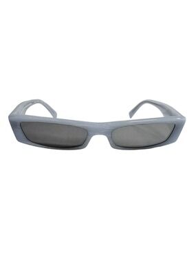 Alain Mikli X Alexandre Vauthier Edwidge Sunglasses in White Pointille